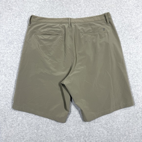Free Fly Shorts Mens‎ 36 Performance Chino Lightweight Stretch Golf Beige Khaki - Picture 6 of 12